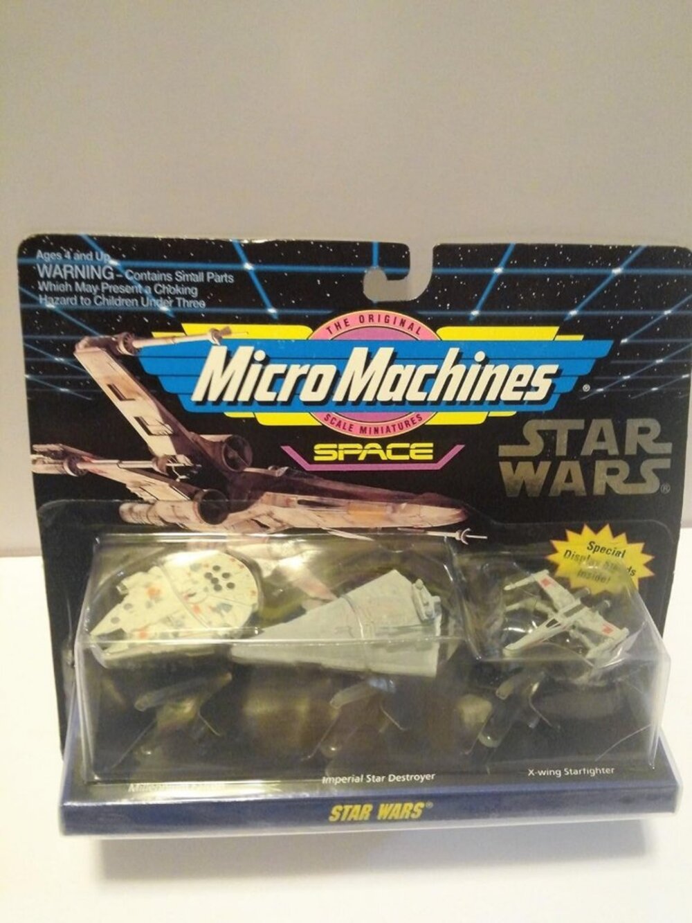 Star Wars Micro Machines Space Set - Millennium Falcon, Imperial Destroyer